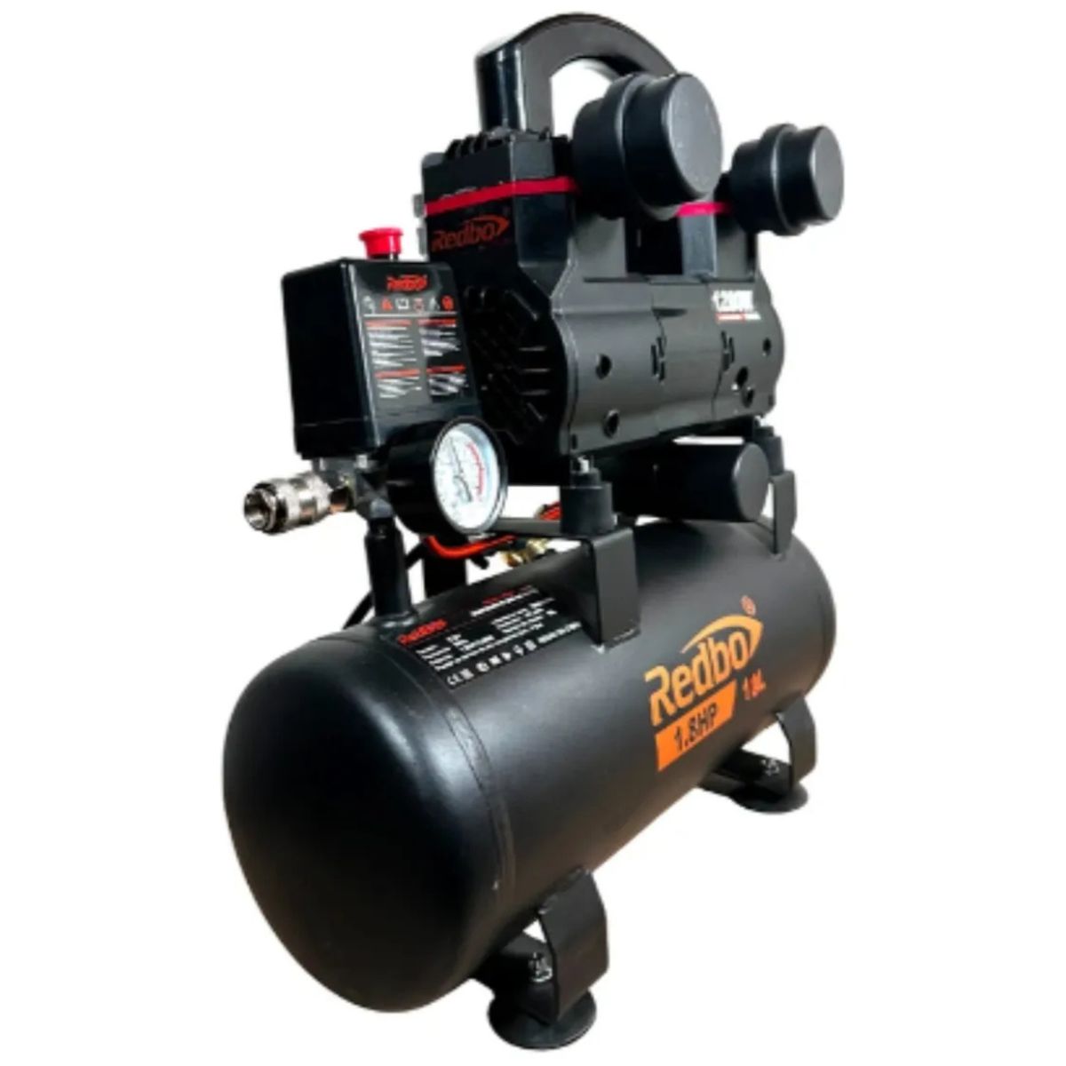 ALTERNATIVE - Compresor De Aire Silencioso Acn 1280- 10l Redbo