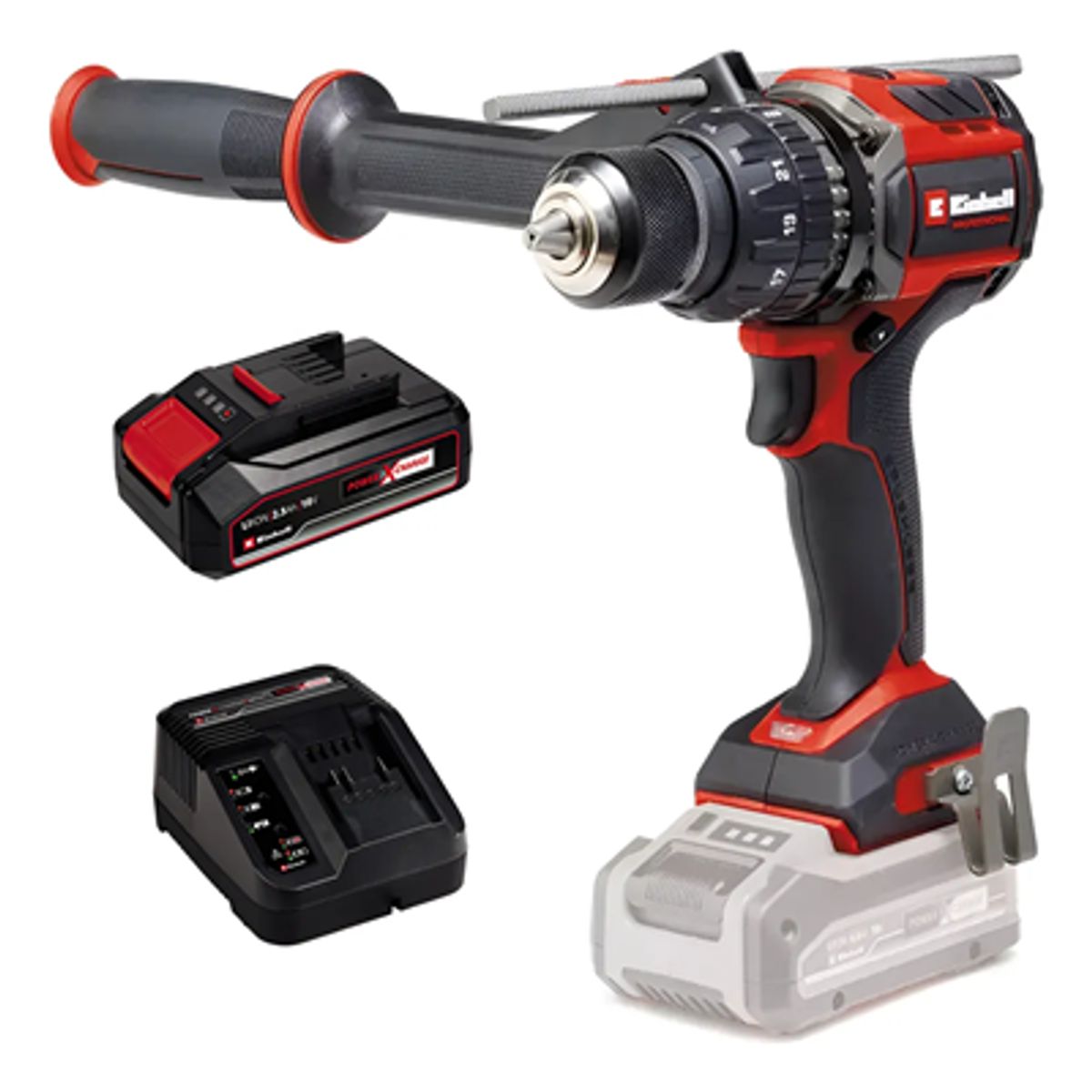 EINHELL - Taladro Atornillador 18v Bat+ Carg Einhell 4514310-12 Unico 50hz60hz.