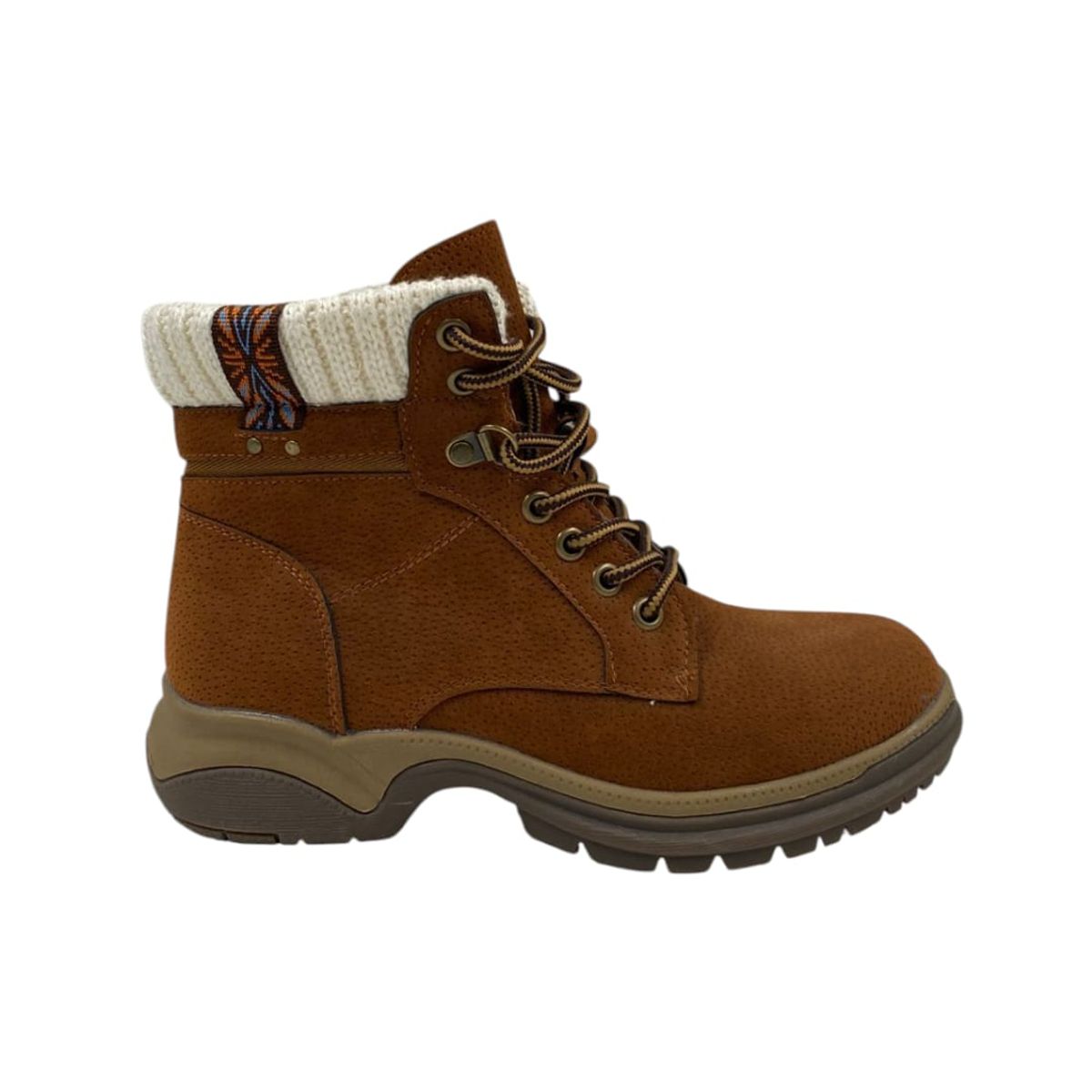 HERIEL - Botín Camel Clásico Mujer