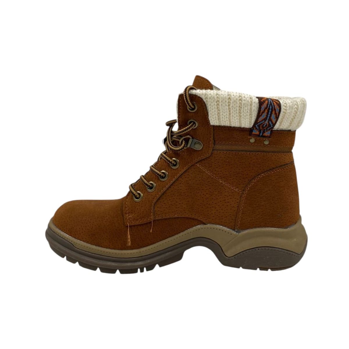 HERIEL - Botín Camel Clásico Mujer