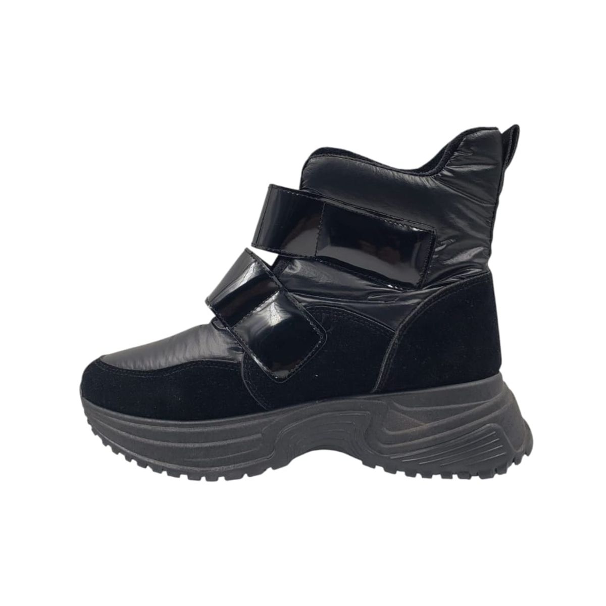 HERIEL - Bota Corta Negra Impermeable Mujer