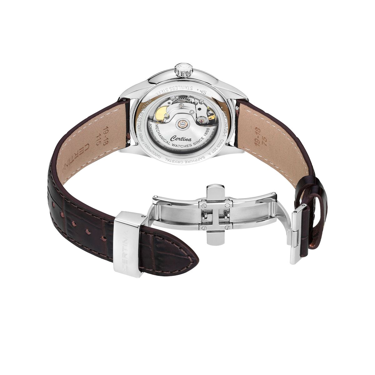 CERTINA - Reloj Certina DS-1 Cuero Café 38mm