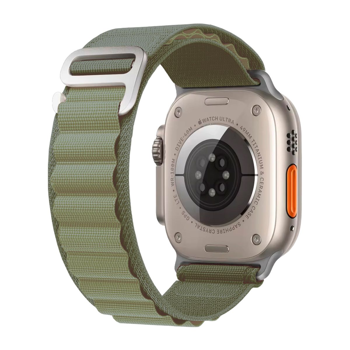 KBOD - Correas Para Apple Watch Kbod Loop Alpino Compatible 42-44-45-49mm Verde