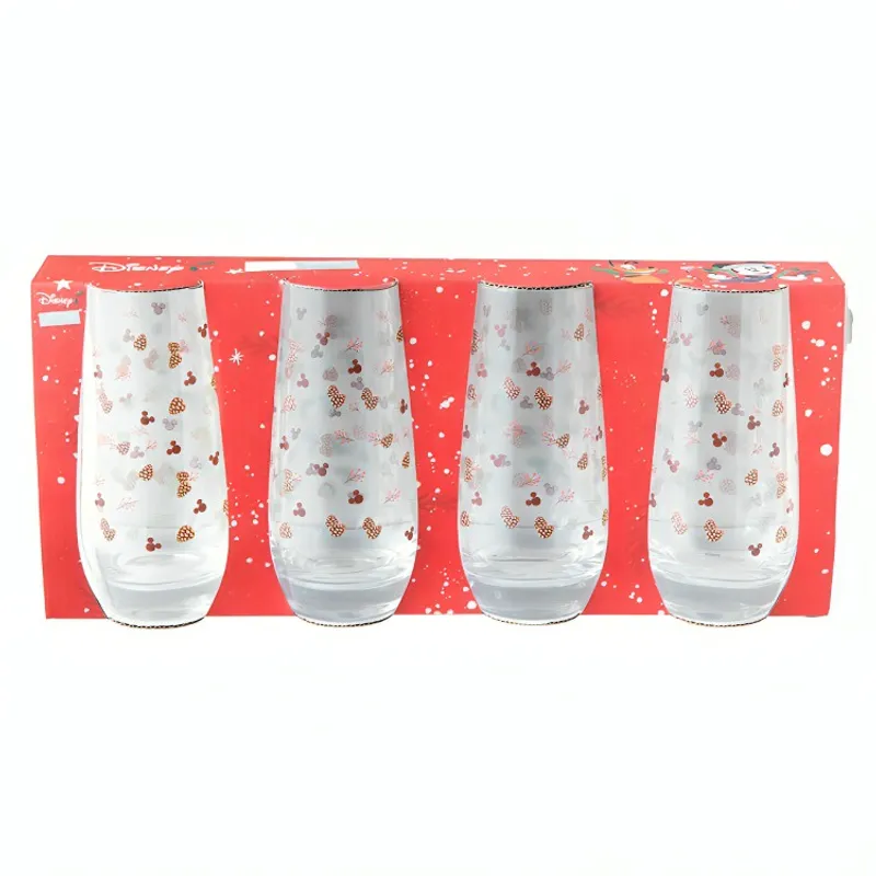 DISNEY - SET 4 VASOS 550ML NAVIDAD DISNEY CLASSIC