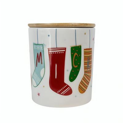 Imagen 2 del producto CONTAINER CERÁMICA 900 ML NAVIDAD CLASSIC