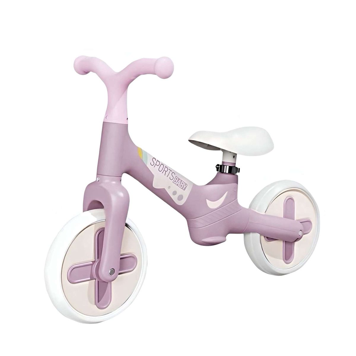 GENERICO - Bicicleta Equilibrio Aprendizaje Sin Pedales Rosa