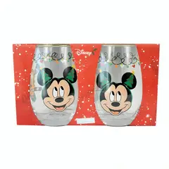 DISNEY - SET 2 VASOS REDONDOS 550ML NAVIDAD CLASSIC