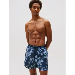 TOMMY HILFIGER - Traje De Baño Color Print Azul