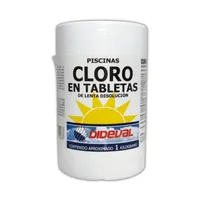 Cloro En Tableta Para Piscinas 1 Kg