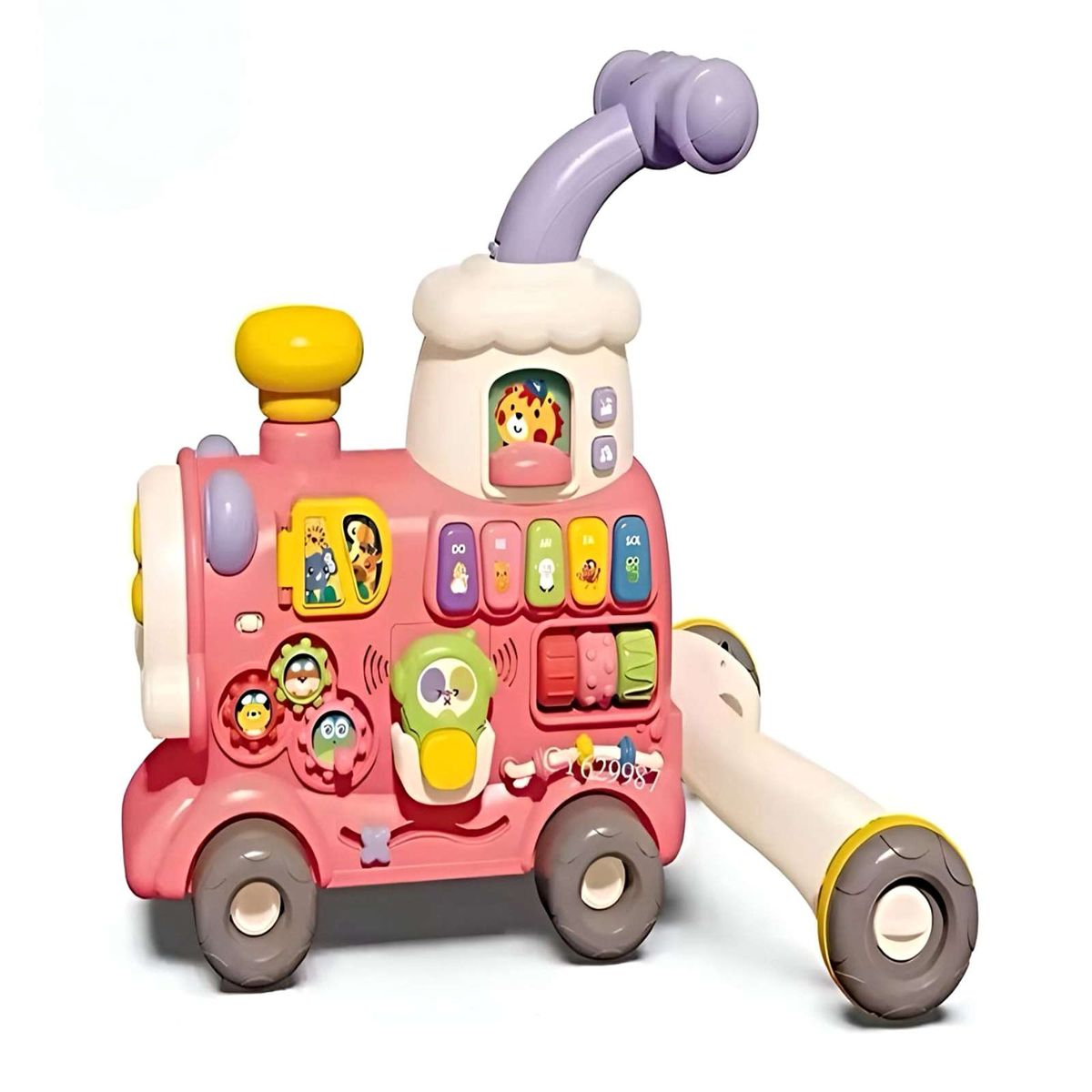 GENERICO - Correpasillo musical infantil andador 5 en 1 Rosa