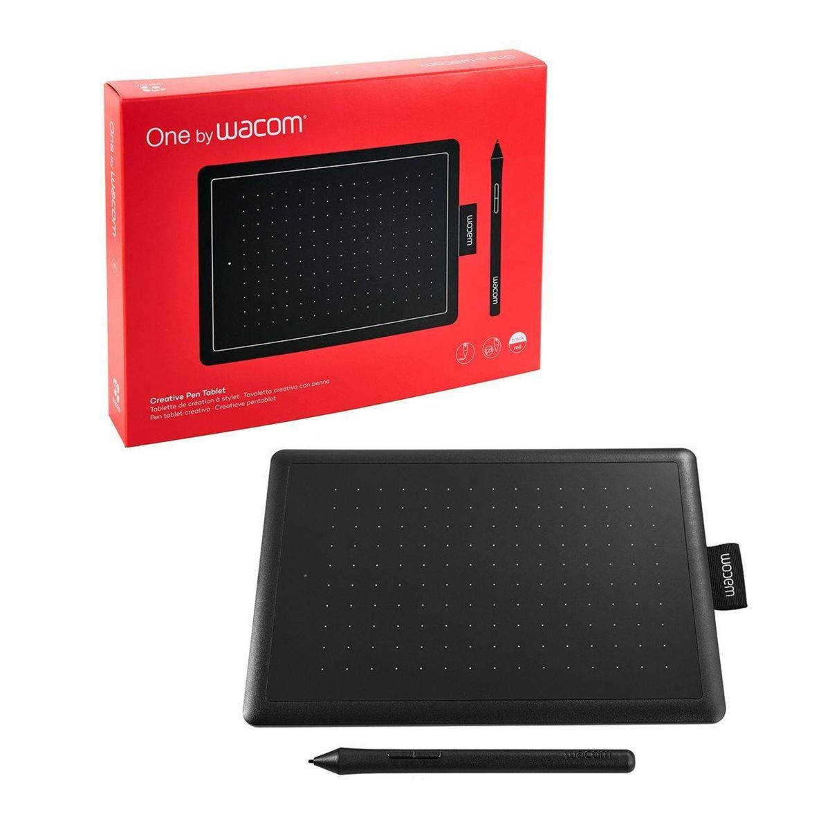 WACOM - Tablet Digitalizadora Wacom One by Small USB Negro