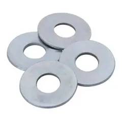 METALFER - Golilla Plana Calibrada De 5 /32 Zincada (100 Unidades)