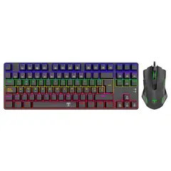 T-DAGGER - Kit Teclado y Mouse Advance Force Lite TGS005 Negro