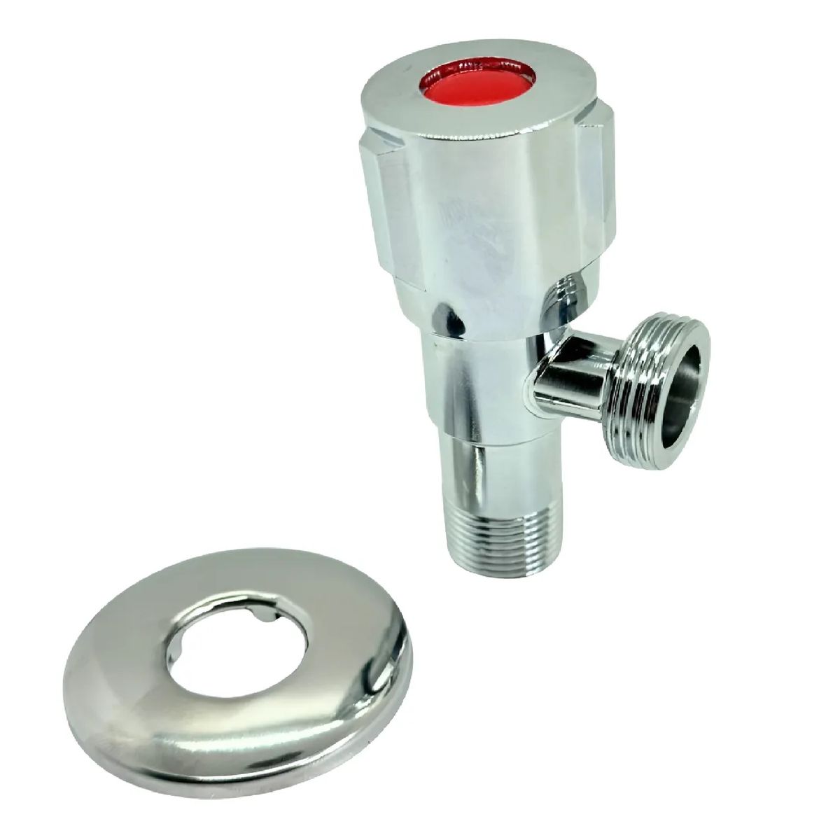 GENERICO - Llave Angular Compacta Media X Tres Cuartos Agua Caliente Aquakit