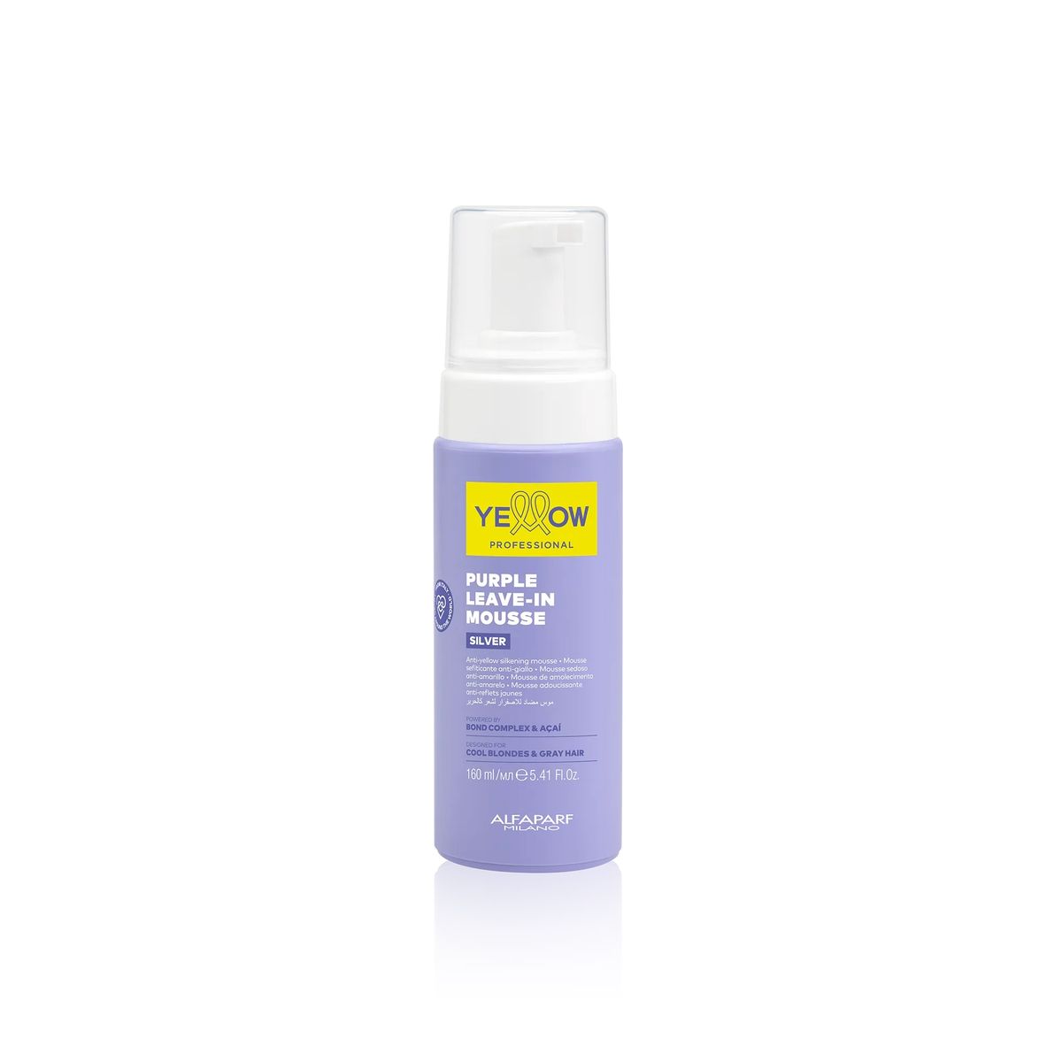 ALFAPARF MILANO - Mousse Leave-in Neutralizante Antiamarillo YELLOW