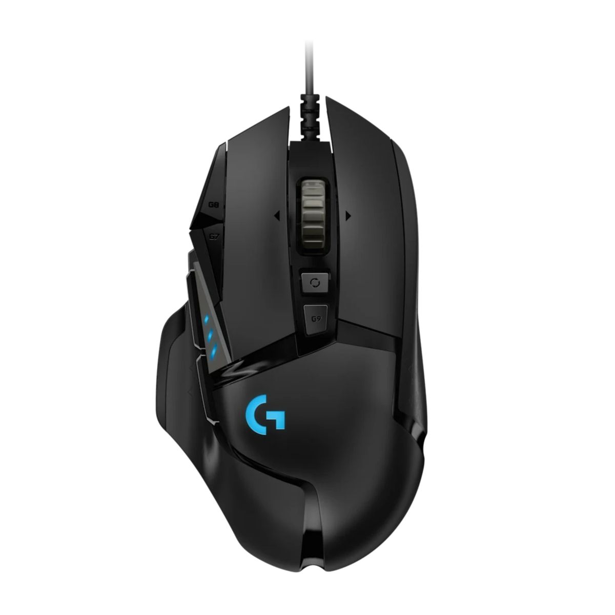 LOGITECH - Mouse Gamer Logitech G502 HERO con Cable Negro
