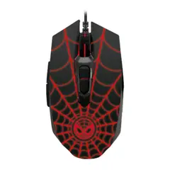 XTECH - Mouse Gamer Spider-Man Miles Morales 7 Botones