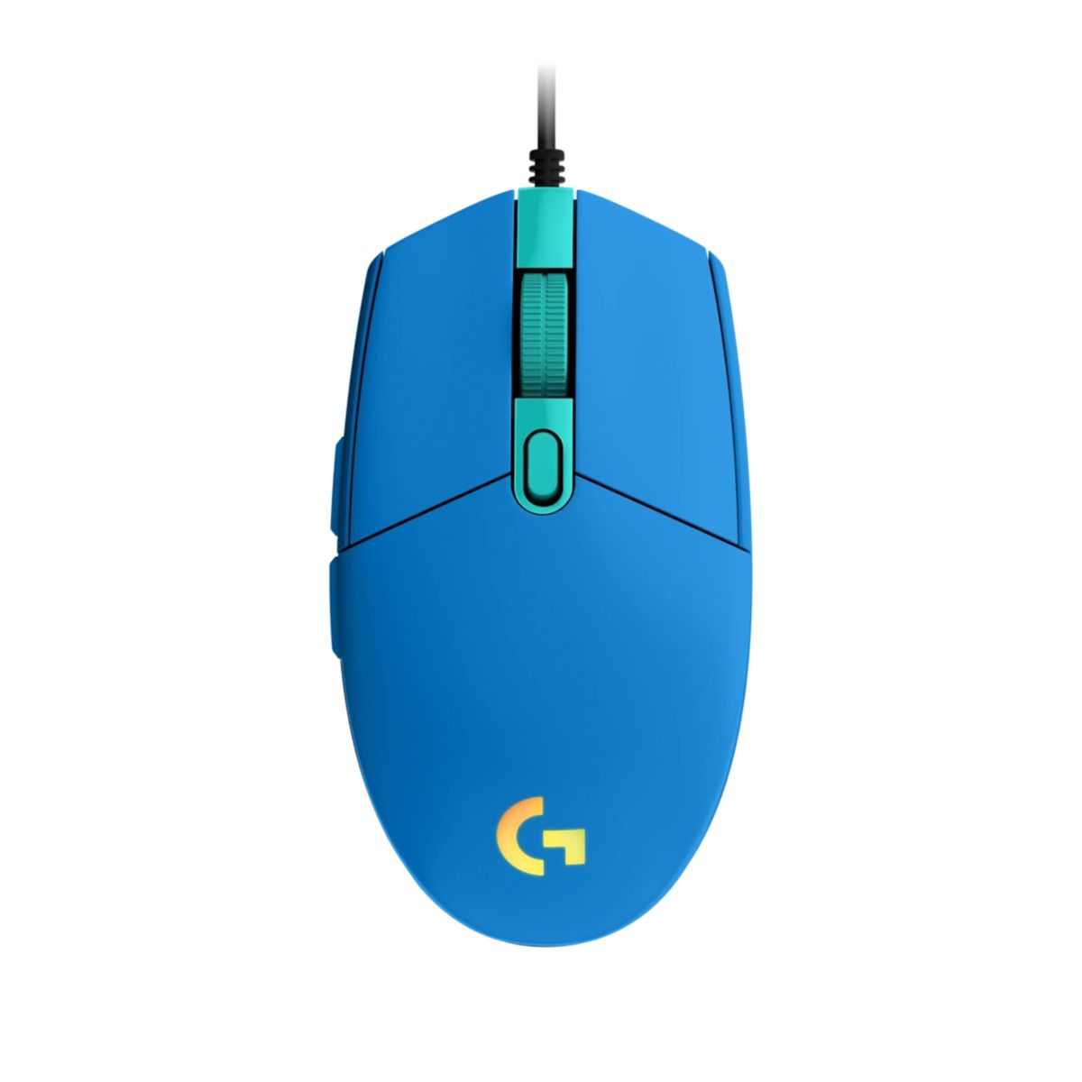 LOGITECH - Mouse Gamer Logitech G203 LIGHTSYNC con Cable Azul