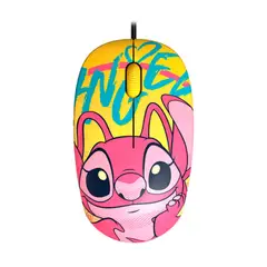 XTECH - Mouse con Cable Edición Stitch Amarillo