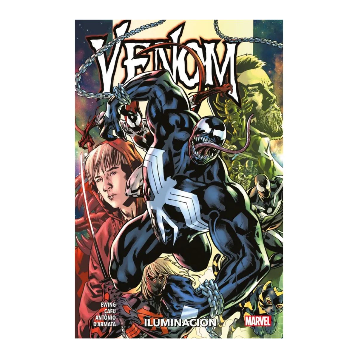PANINI CHILE - Venom N°4 - Iluminación