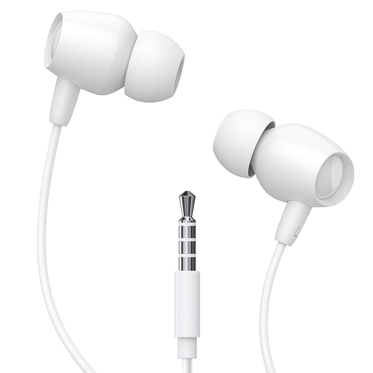 CELEBRITE - Audifonos Manos Libres Conexión 35mm Celebrat FLY-1 Blanco