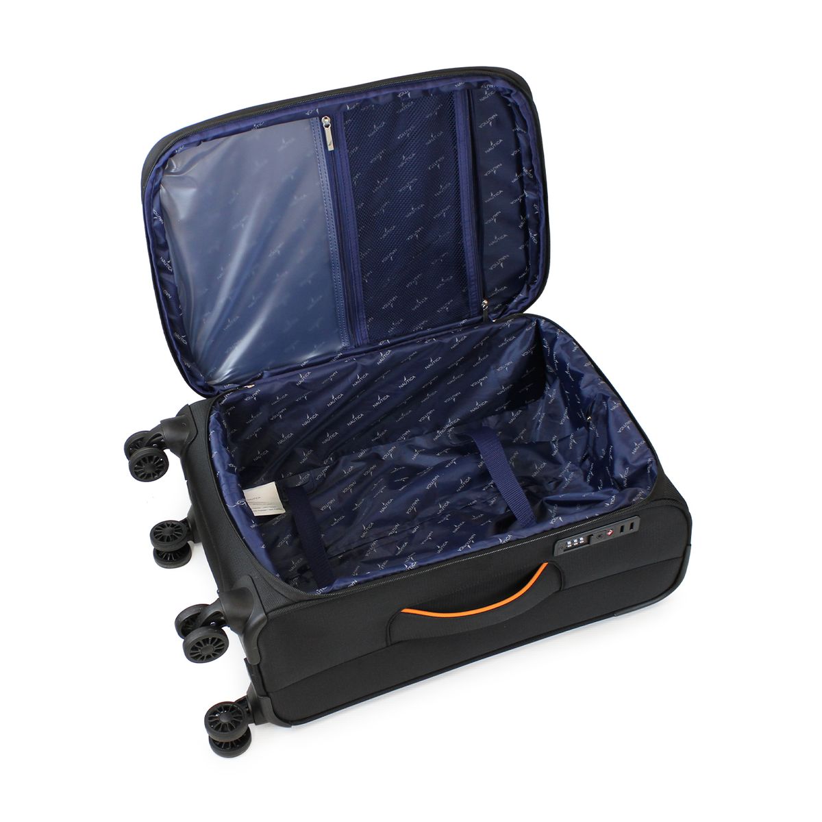 NAUTICA - Maleta de tela S de cabina Nautica Lisboa 10kg negra