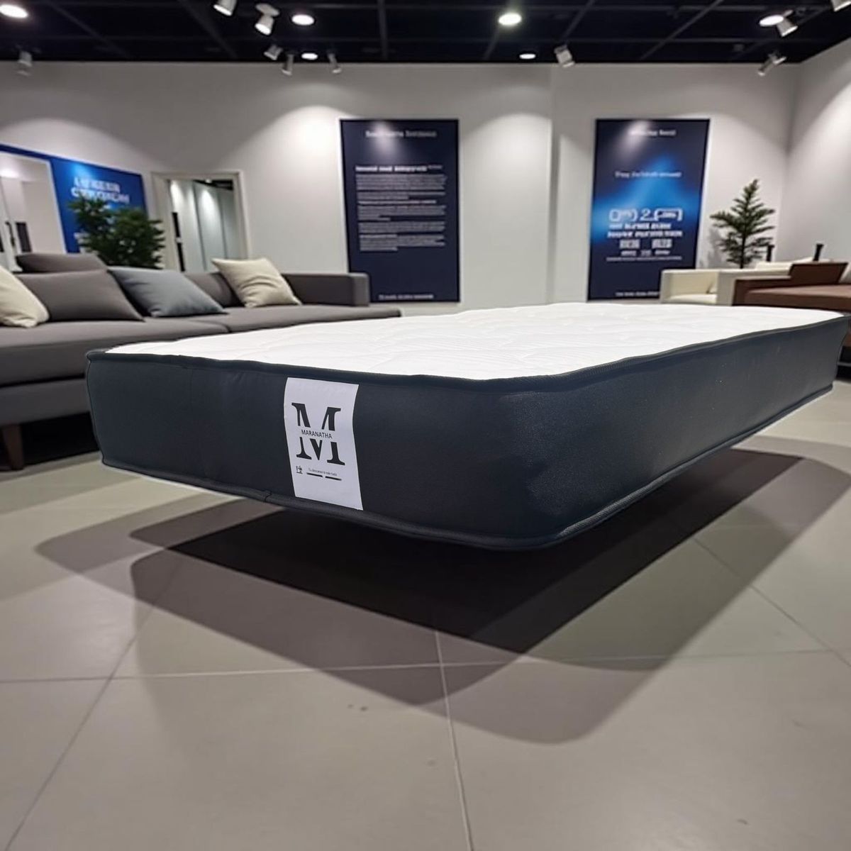 GENERICO - Colchon 1 Plaza Confort Premium Maranatha de Resorte