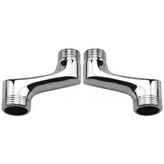 GENERICO - Excentricos Acero inoxidable Cromados a la Vista Fitting Monomando Ducha Tina