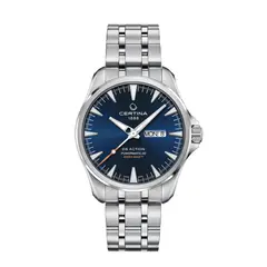 CERTINA - Reloj DS Action Day Date Powermatic 80 Azul