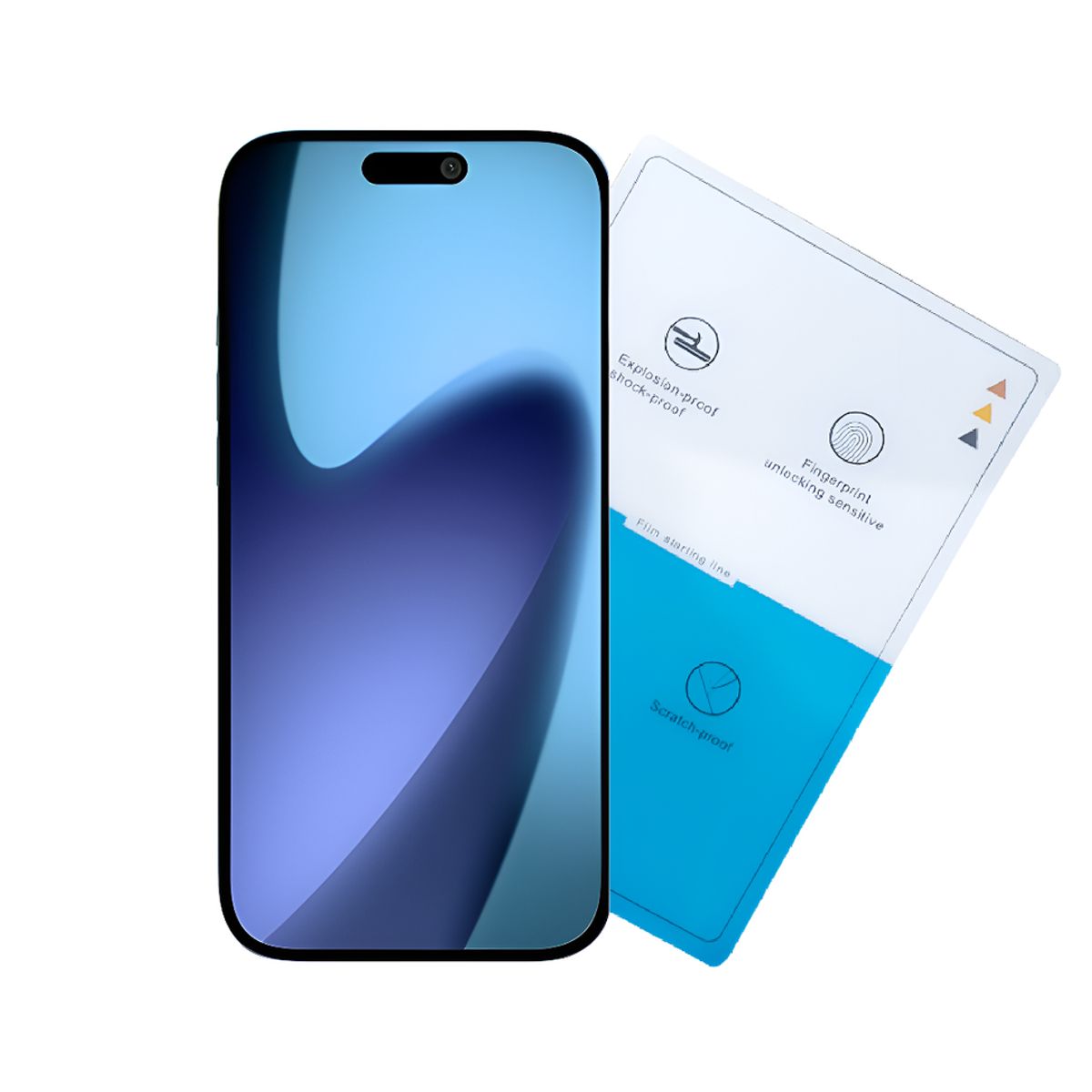 DEVIA - Lámina Hidrogel Devia Antihuella Matte para iPhone 16 Plus
