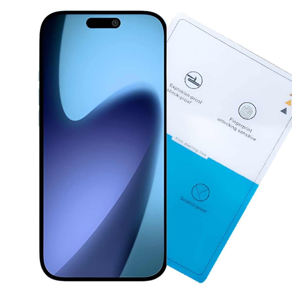 DEVIA - Lámina Hidrogel Devia Antihuella Matte para iPhone 16 Pro