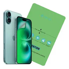 DEVIA - Lámina Hidrogel Anti Luz Azul GreenRay para iPhone 16e