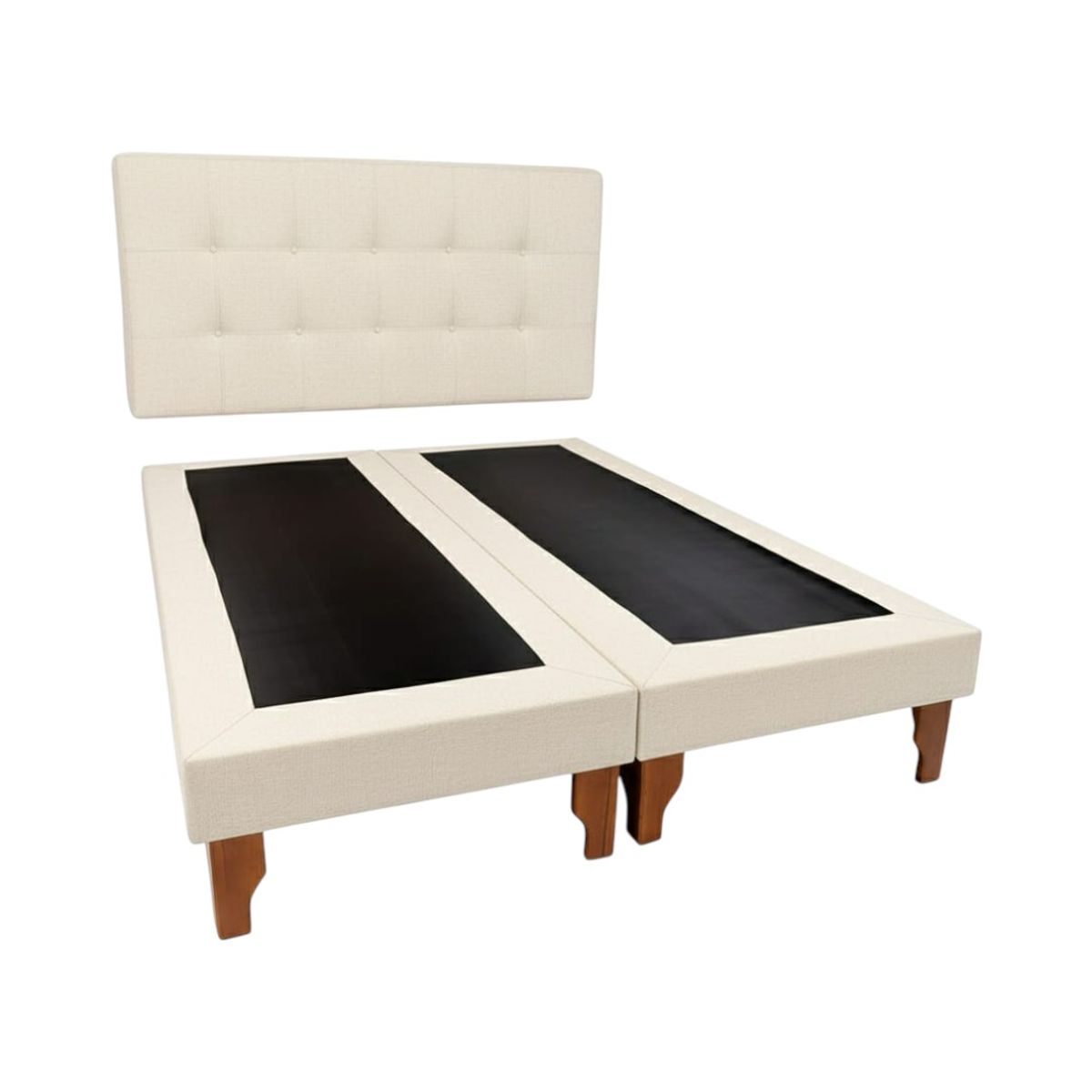 DISEÑOS VALESTRINI - CAMA SUPER KING LINO CRUDO