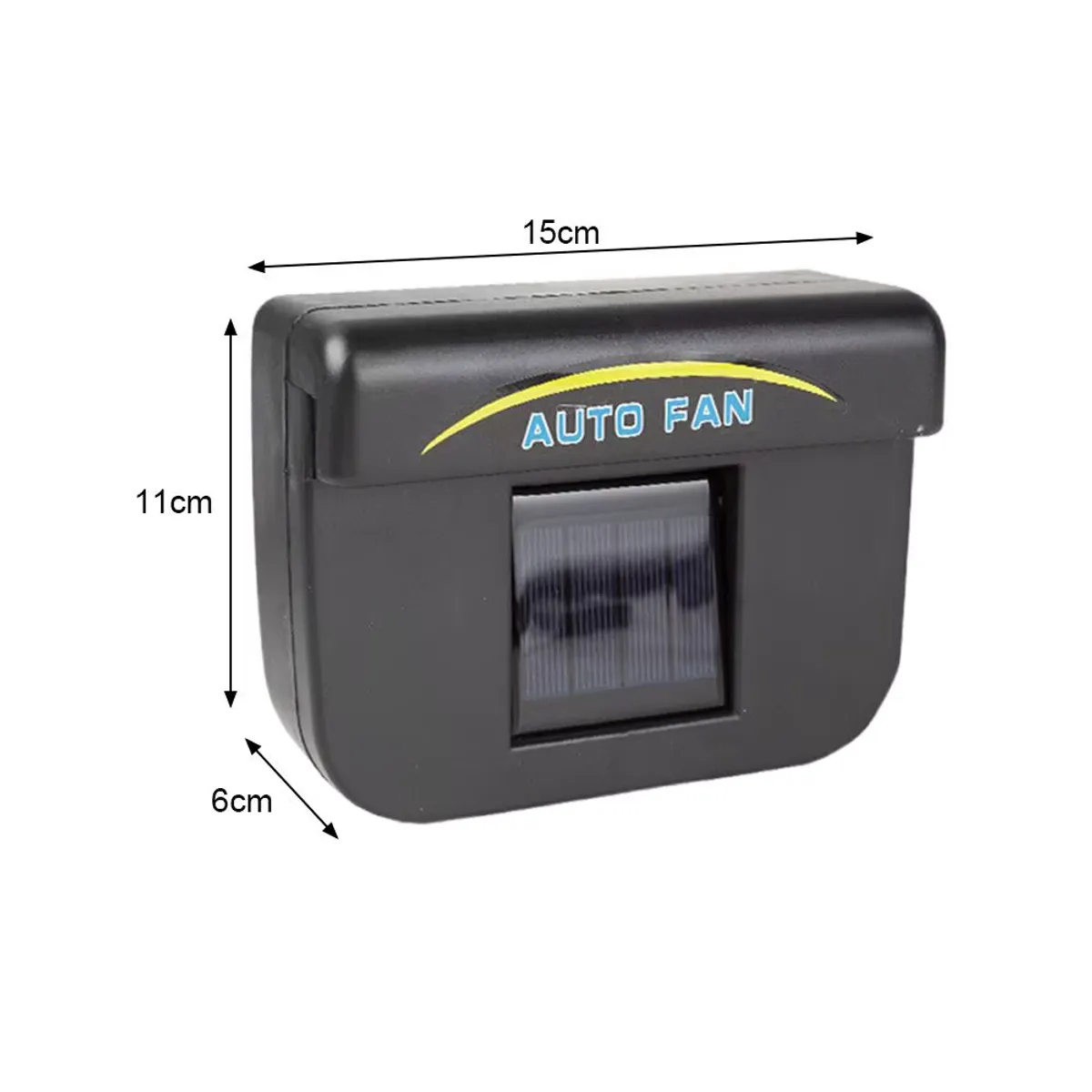 GENERICO - Ventilador Extractor para Auto - Energía Solar