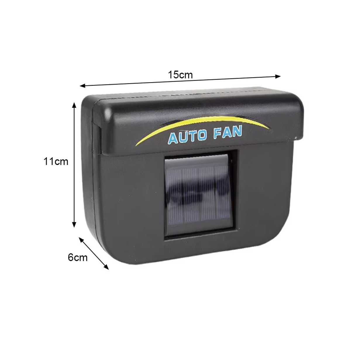 GENERICO - Ventilador Extractor para Auto - Energía Solar