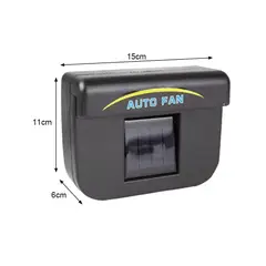 GENERICO - Ventilador Extractor para Auto - Energía Solar