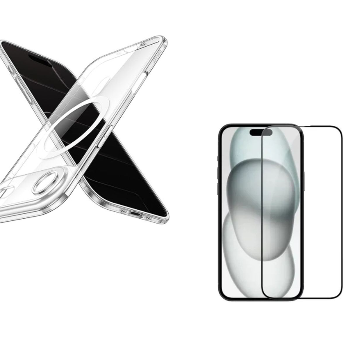 GENERICO - Carcasa Magnetica Magsafe Para iPhone Air 17 + Vidrio
