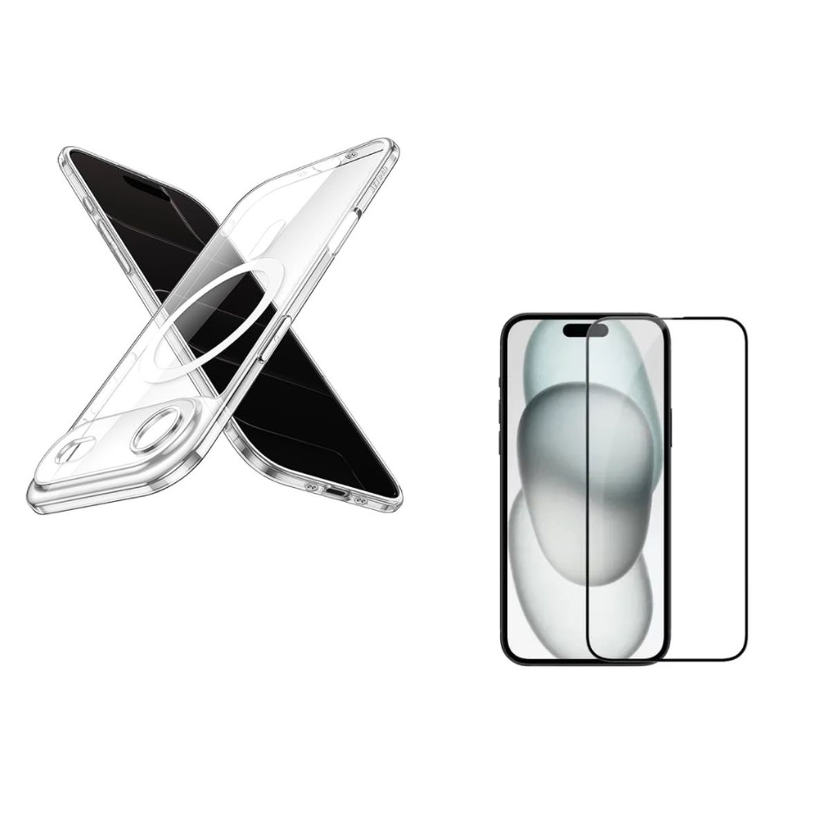 GENERICO - Carcasa Magnetica Magsafe Para iPhone Air 17 + Vidrio