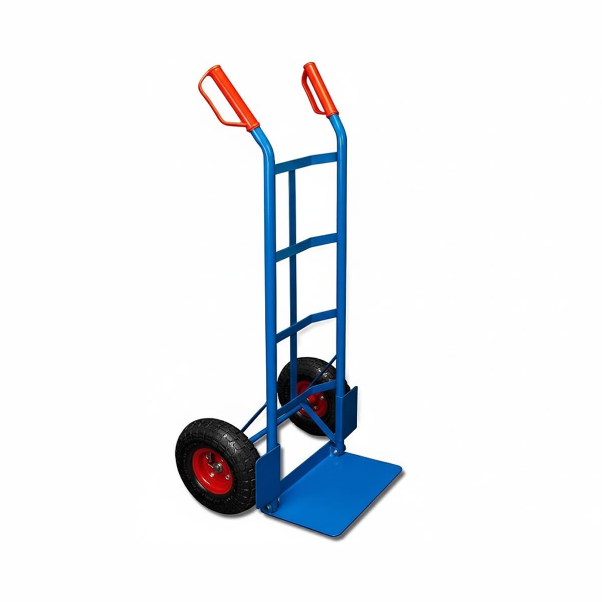 QRUBBER - Carro carga tipo yegua con pala flexible. Cap 200kg QRubber