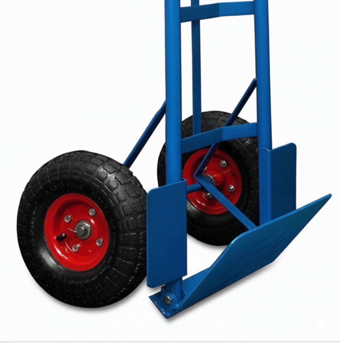 QRUBBER - Carro carga tipo yegua con pala flexible. Cap 200kg QRubber