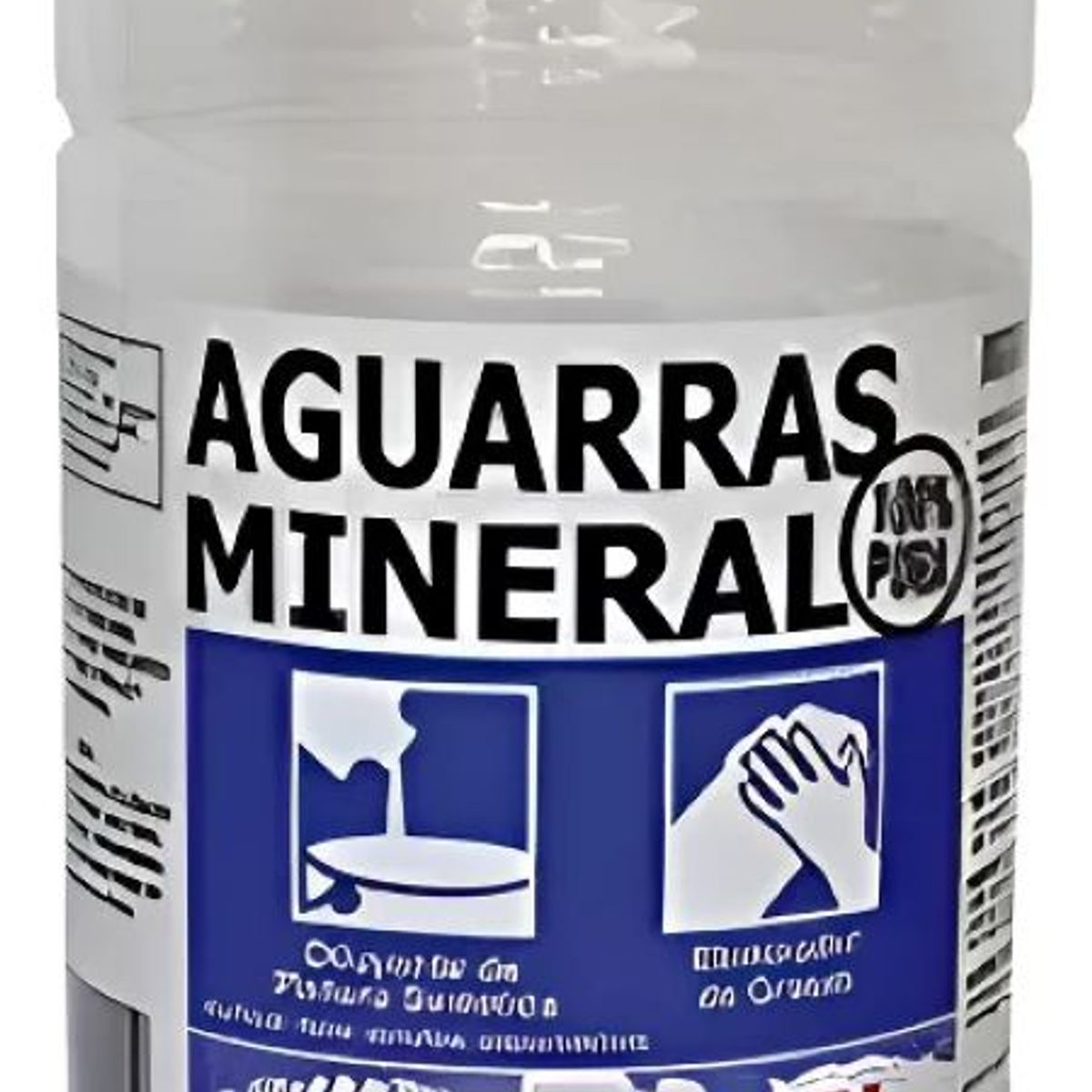 METALFER - Aguarras Mineral Dideval 1 Litro Disolvente Transparente