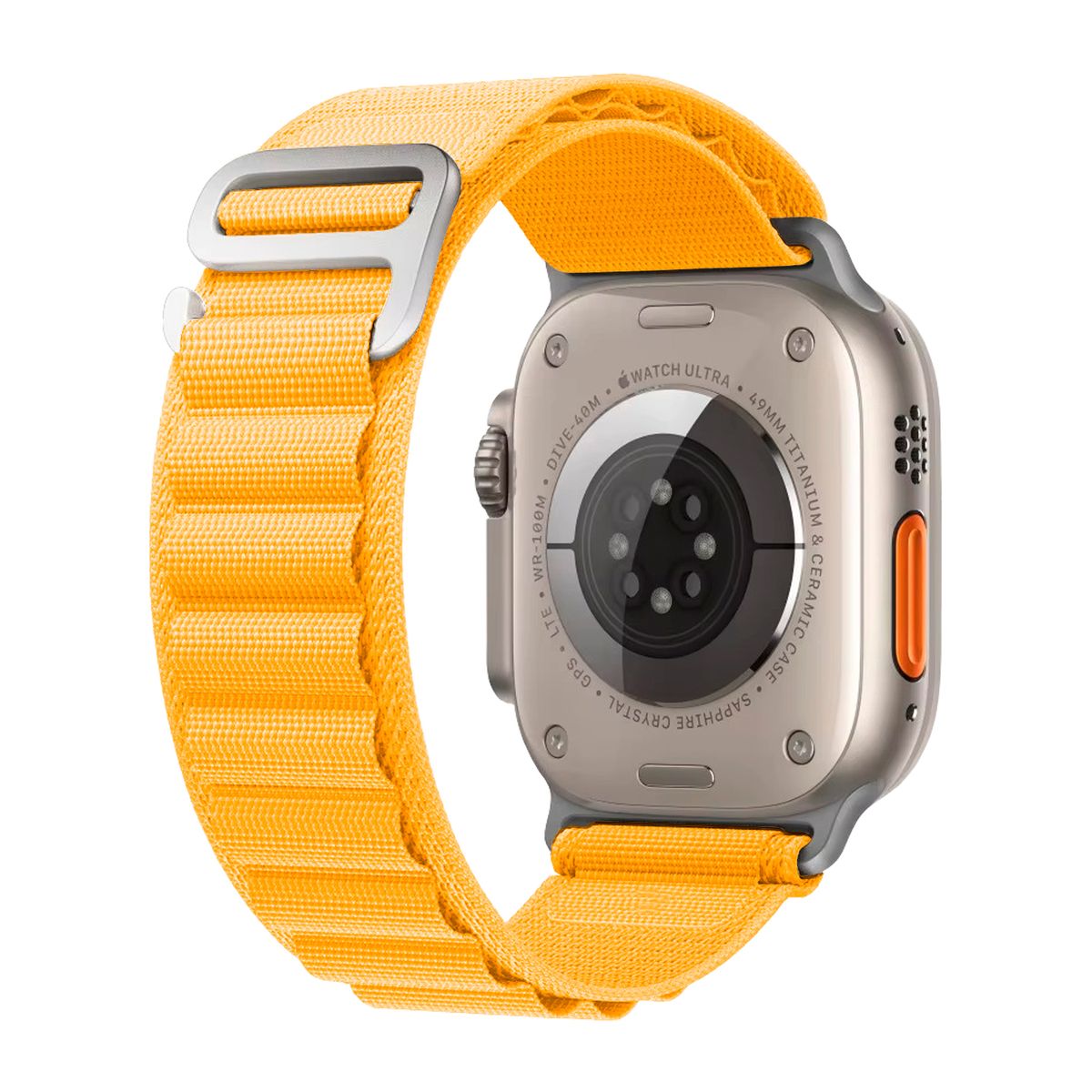 KBOD - Correas Para Apple Watch Kbod Loop Alpino Compatible 42-44-45-49mm Amarillo