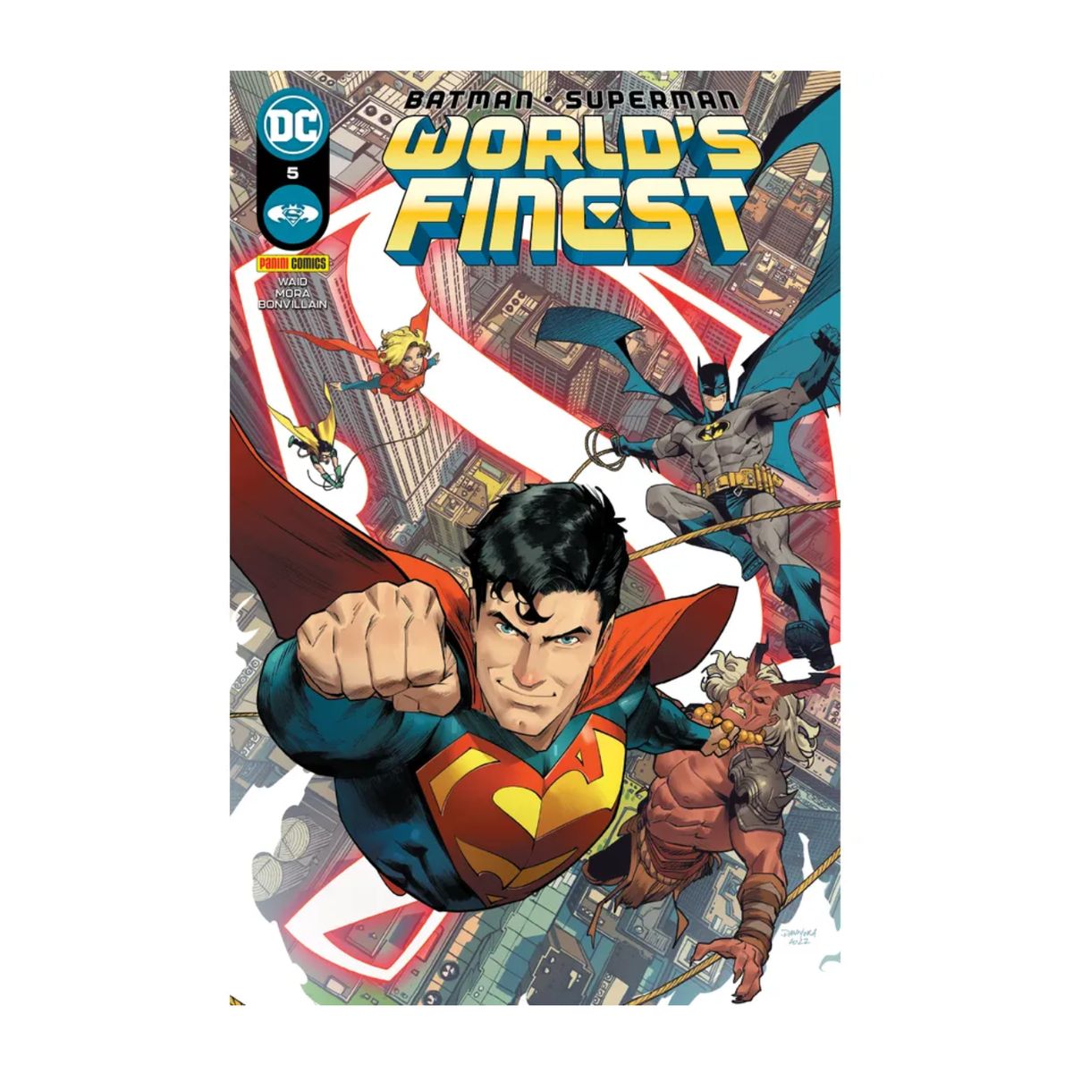 PANINI CHILE - Batman  Superman - Worlds Finest N°5