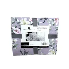 CHANTILLY - Cubrecama Quilt Básico Estampado Ultrasónico King