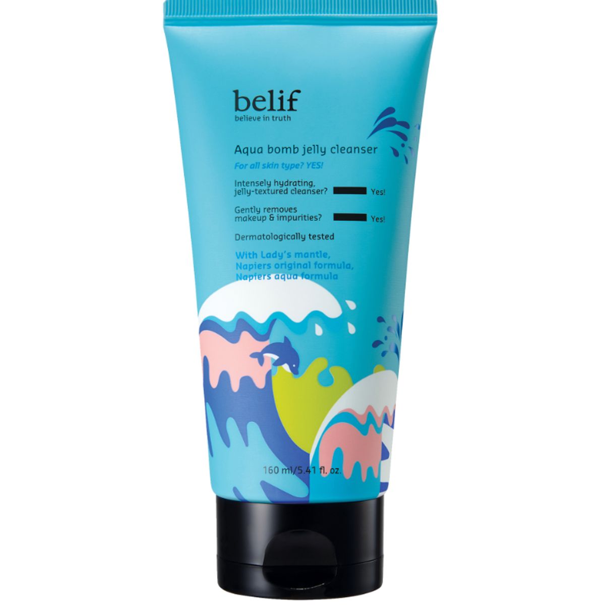BELIF - Limpiador facial Aqua Bomb Jelly Cleanser