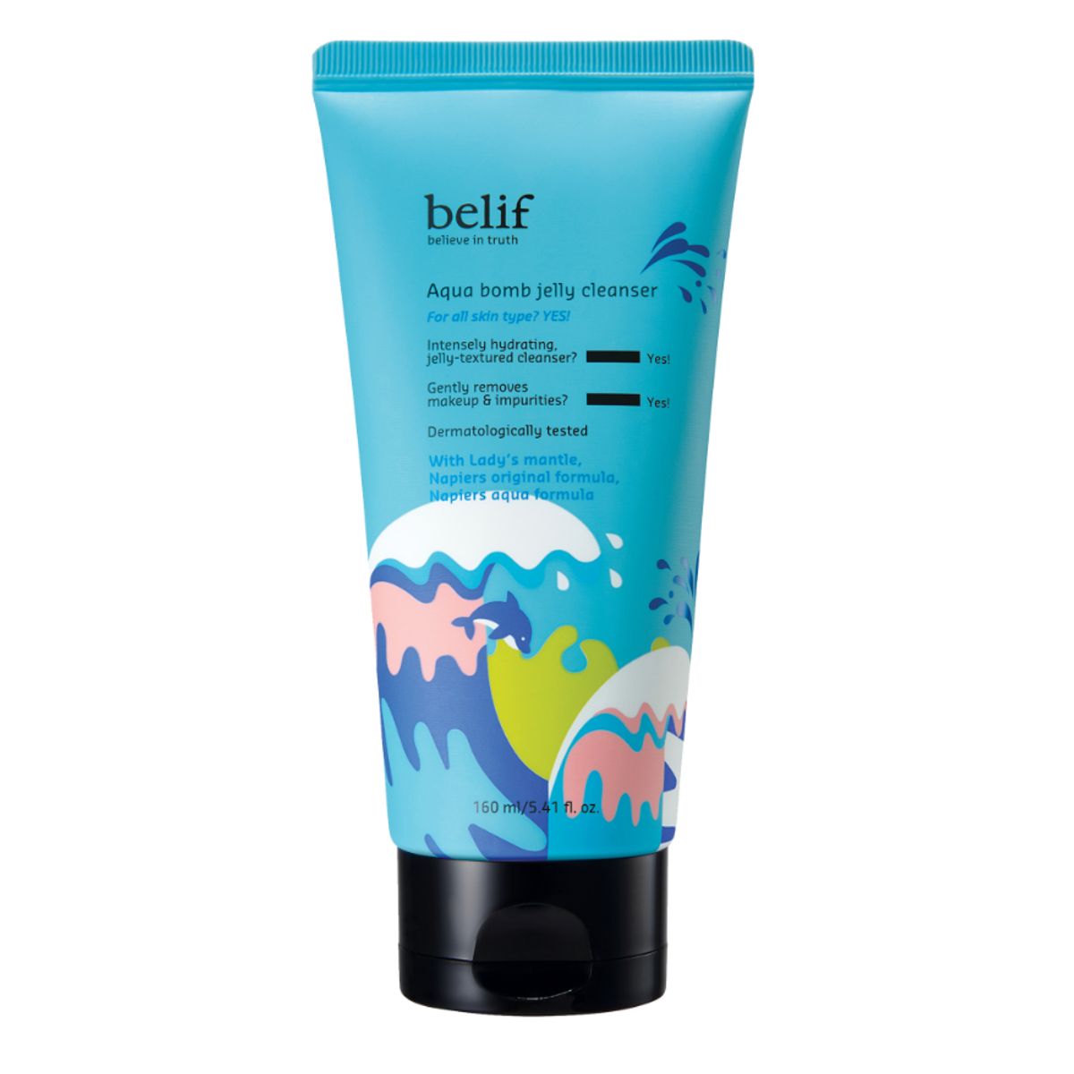 BELIF - Limpiador facial Aqua Bomb Jelly Cleanser