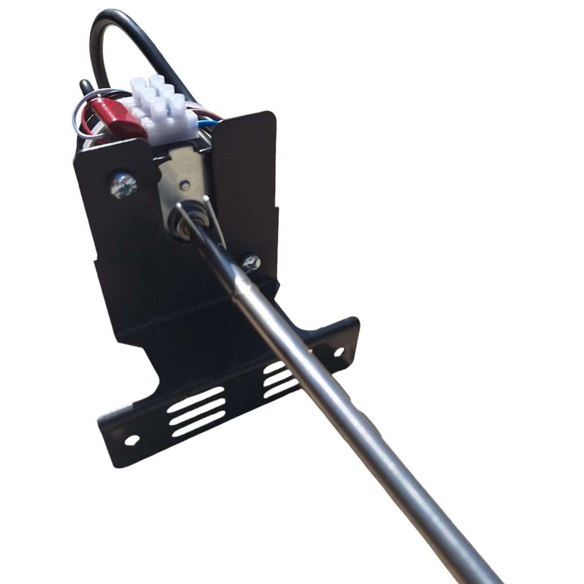 GENERICO - Motor 35 kg + soportes y tridente acero inoxidable 1,2 mts largo