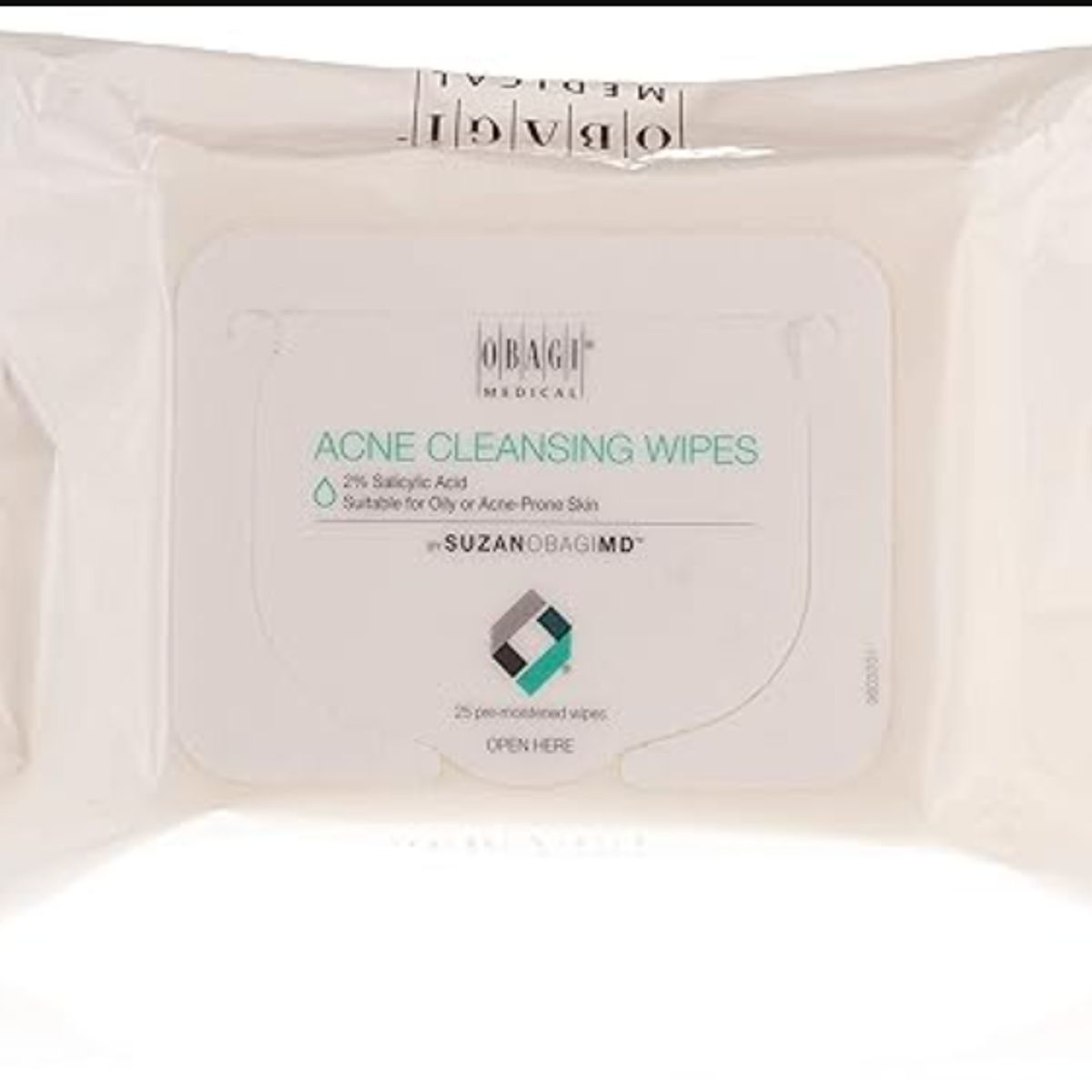 OBAGI - Toallitas limpiadoras Suzanobagimd Acne Cleansing Wipes