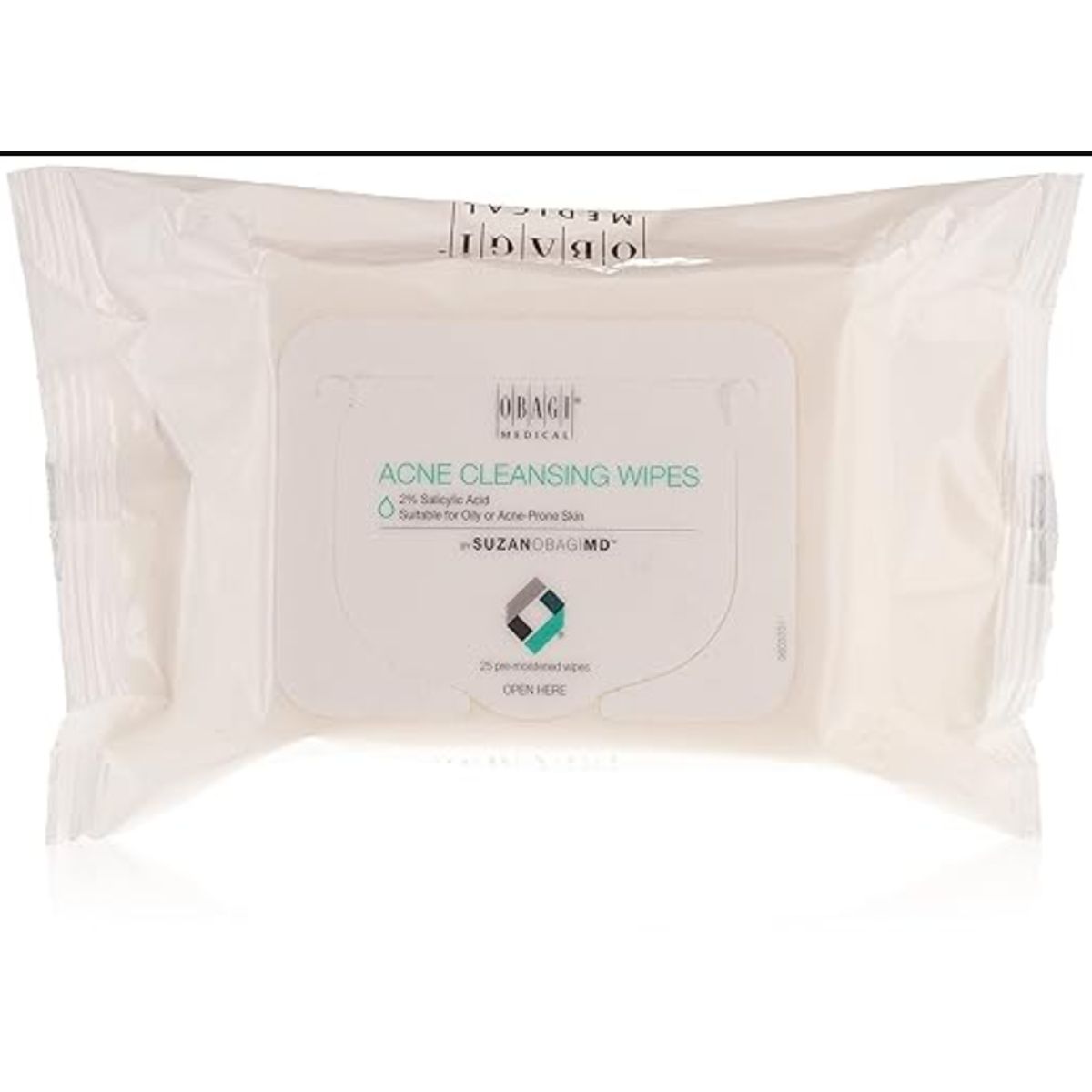 OBAGI - Toallitas limpiadoras Suzanobagimd Acne Cleansing Wipes