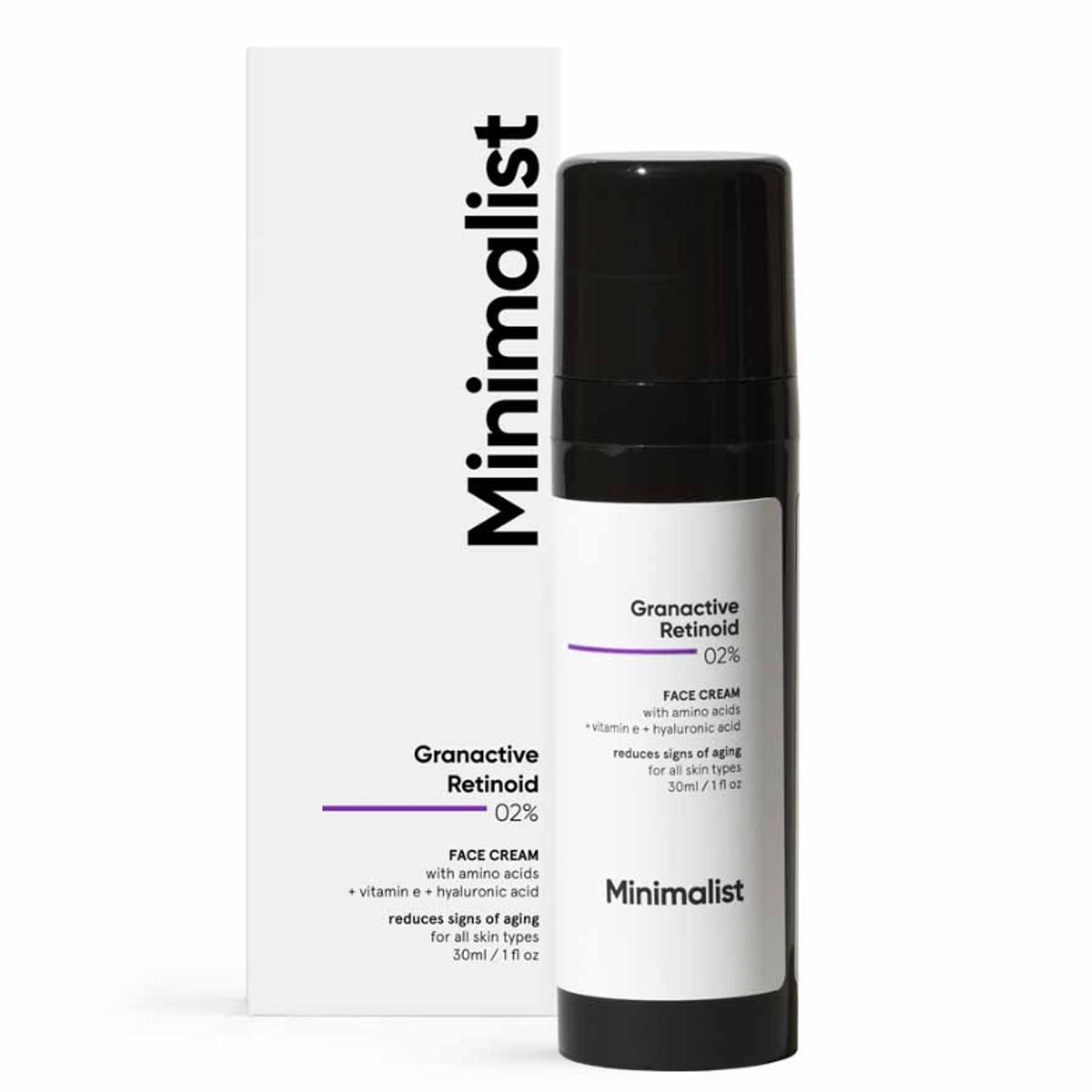 MINIMALIST - Crema facial Granactive Retinoid 02% Face Cream GWP